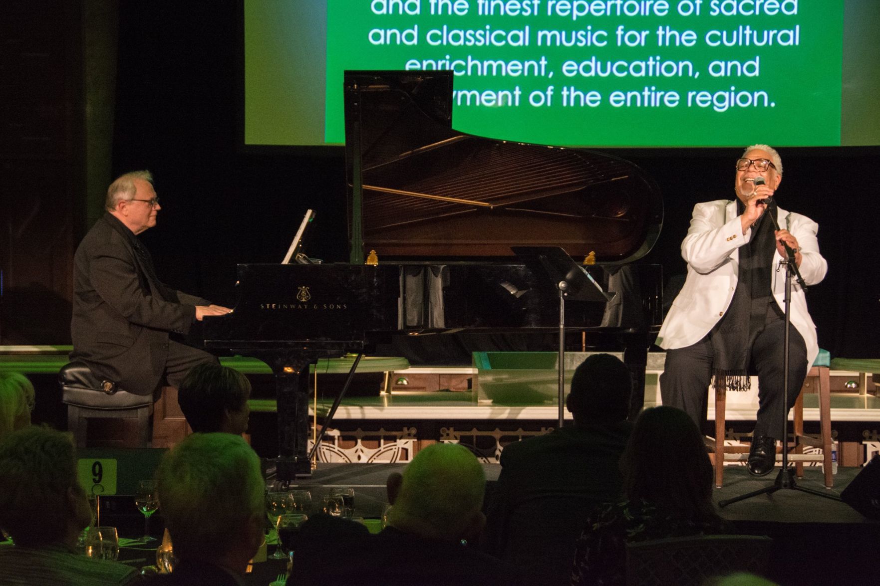 Ken Page of the Muny sings at the Saint Louis Cathedral Concerts Gala